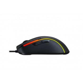 Dareu A960 vezetékes gamer egér, RGB, 800-18000 DPI, fekete