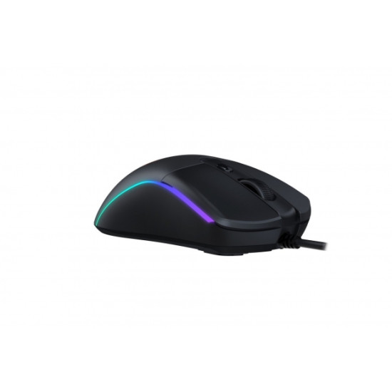 Dareu A960 vezetékes gamer egér, RGB, 800-18000 DPI, fekete