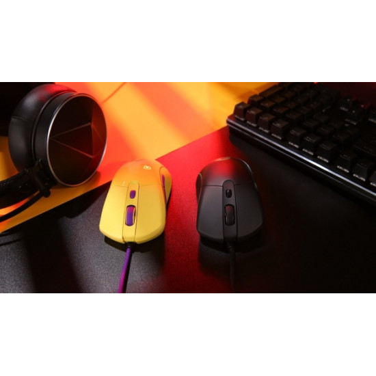 Dareu A960 vezetékes gamer egér, RGB, 800-18000 DPI, fekete