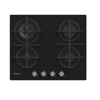 Candy CVG6BR4WPB fekete beépíthető gázfőzőlap