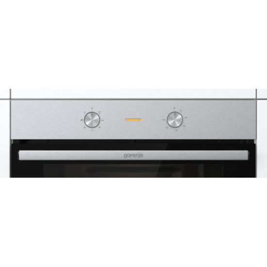 Gorenje BO6712E02XK beépíthető inox sütő, 84L, 59.5x56.4x59.5 cm, inox szín 
