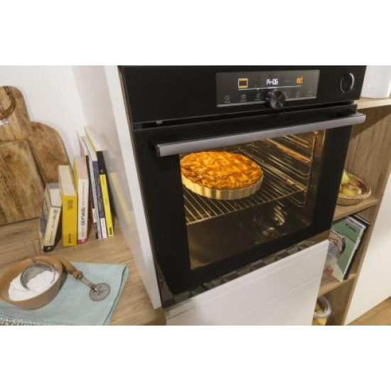 Gorenje BOS6747A01BG beépíthető fekete sütő ExtraSteam gőzfunkció 2 sütősín, 59.5x56.4x59.5 cm