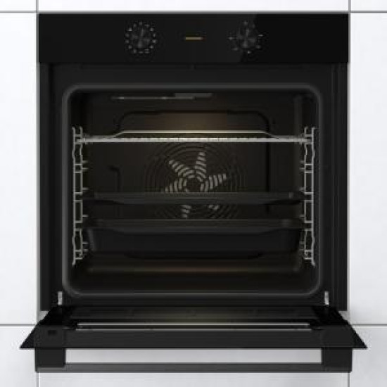 Gorenje BO6717E03BG beépíthető fekete sütő, 77L, 59.5x56.4x59.5 cm