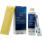 Bosch ápolókészlet üvegkerámia és indukciós főzőlapokhoz 00311900  1x 250 ml-es üvegkerámia tisztító, 1x fémkaparó 1x tisztítókendő