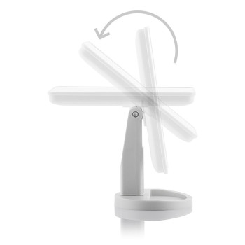 Bewello BW4003 sminktükör, állítható asztali tükör, LED megvilágítással
