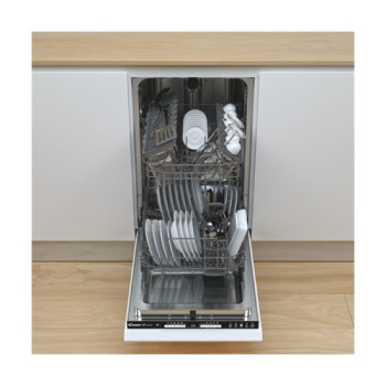 Candy CDIH 2L1047 teljesen beépíthető keskeny mosogatógép, 10 teríték, 44.8x55.5x81.6 cm