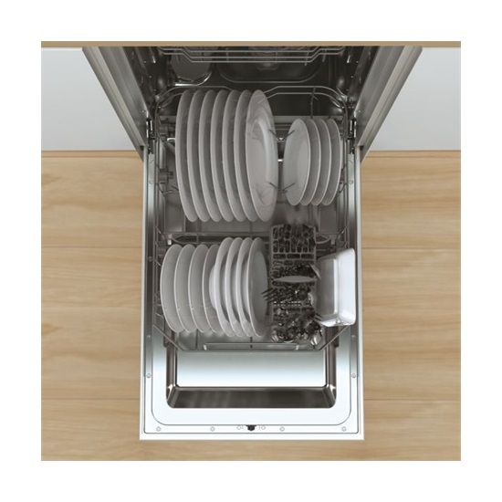 Candy CDIH 2L1047 teljesen beépíthető keskeny mosogatógép, 10 teríték, 44.8x55.5x81.6 cm