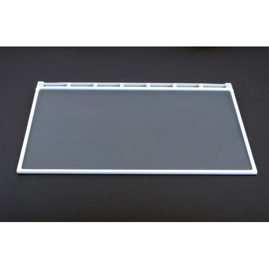 Bosch Neff Siemens hűtőszekrénybe közép/felső üvegpolc 47X30cm