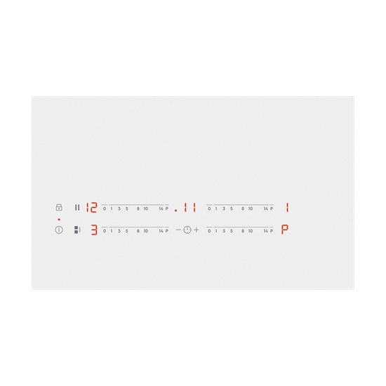 Electrolux EIV63440BW beépíthető indukciós kerámialap, 59x52x4.4 cm, fehér 
