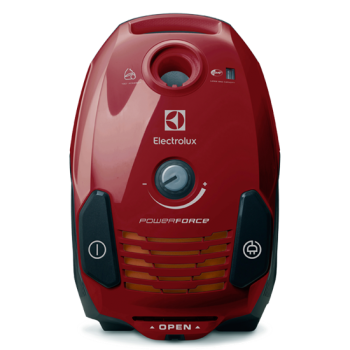 Electrolux EPF6ANIMAL PowerForce porzsákos porszívó, chili piros, 800W