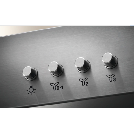 Electrolux LFC319X beépíthető kürtös konyhai elszívó 90cm széles