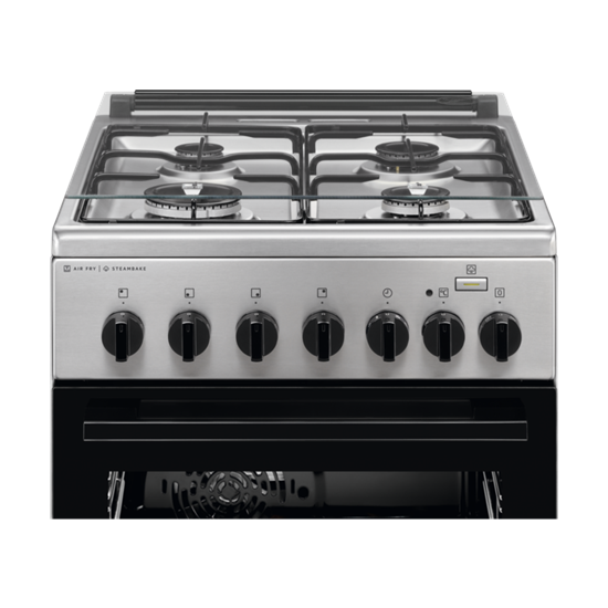 Electrolux LKK560000X kombinált tűzhely, 58L, 50x60x85.5 cm, inox 