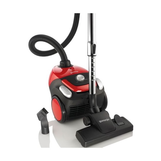 Gorenje VCEB11CXRII porzsákos porszívó 800W, piros