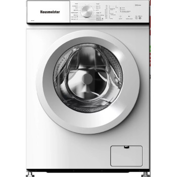 Hausmeister HM2604 keskeny elöltöltős mosógép, MAGYAR kezelőpanellel, INVERTER MOTOR 44cm mély, 60x44x85cm 