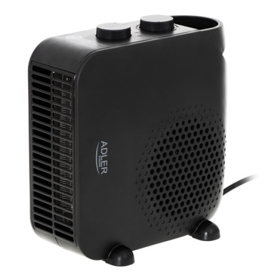 Adler AD7725 Black ventilátoros hősugárzó 1000/2000W