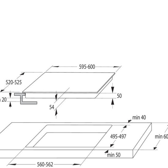 Gorenje IT643SYB beépíthető indukciós főzőlap