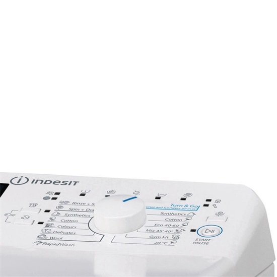 Indesit BTW S72200 EU/N felültöltős mosógép 7 kg ruhatöltet