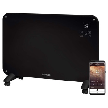 Sencor SCF4201BK elektromos üveg konvektor