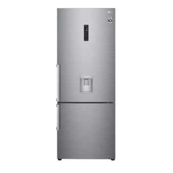 LG GBF567PZCMB alulfagyasztós kombinált hűtőszekrény ezüst