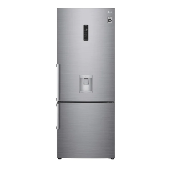 LG GBF567PZCMB alulfagyasztós kombinált hűtőszekrény ezüst