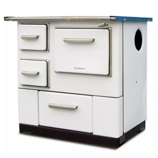 Warnex MBS3 zománcozott JOBBOS sparhelt fehér