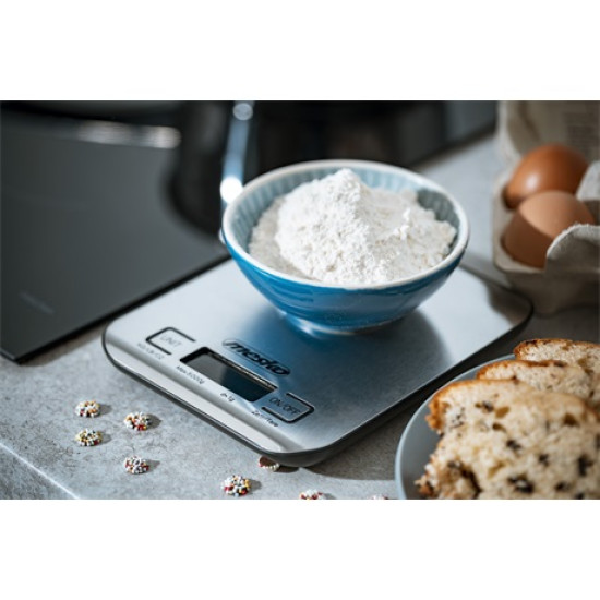 Mesko MS3169B inox digitális konyhamérleg