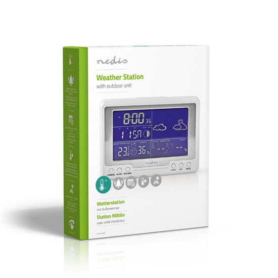 Nedis WEST203WT Időjárásjelző Állomás