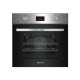Novacook BE6-LD beépíthető sütő 6 féle sütési funkcióval, 59.4x58.9x59.5 cm, fekete 