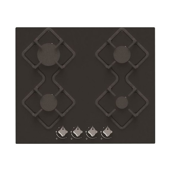 Novacook KA007 beépíthető gázfőzőlap fekete