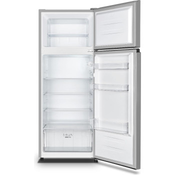 Gorenje RF414EPS4 felülfagyasztós kombinált hűtő, 165/41L, 55x54.2x143.6 cm, szürke 