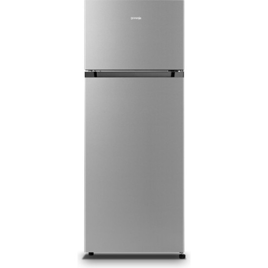 Gorenje RF414EPS4 felülfagyasztós kombinált hűtő, 165/41L, 55x54.2x143.6 cm, szürke 