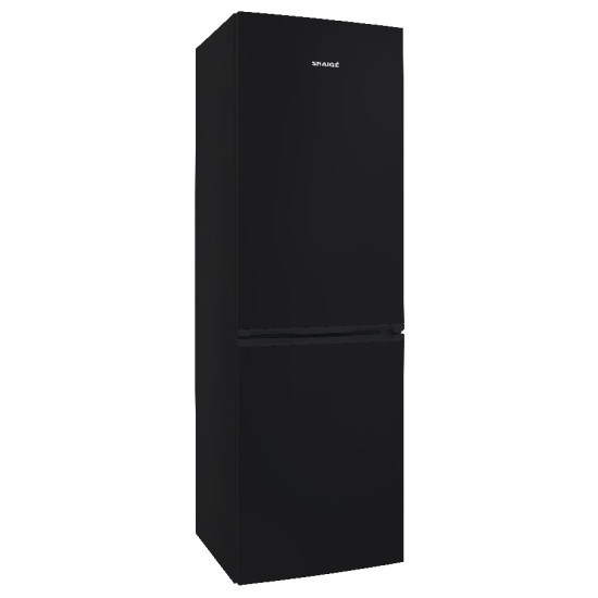 Snaigé RF56SM-S5JJ2FO fekete alulfagyasztós kombinált hűtőszekrény 185x60x65cm