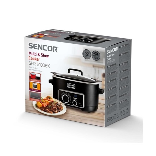Sencor SPR6100BK lassú főző