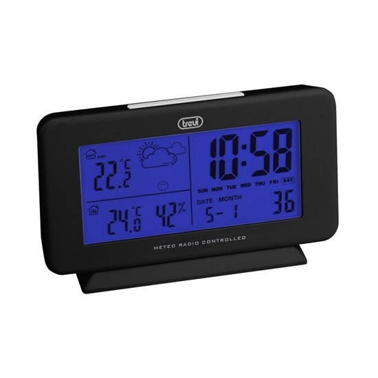 Trevi ME 3P08 RC időjárás állomás, fekete