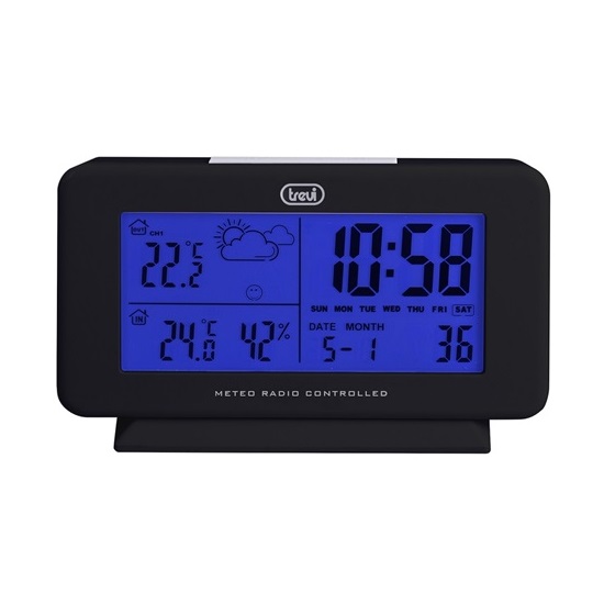 Trevi ME 3P08 RC időjárás állomás, fekete