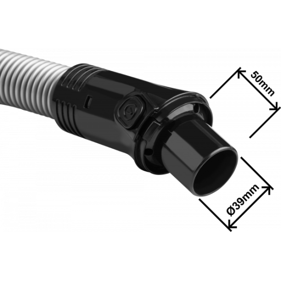 ECG VP S5020 Animal Comfort porzsákos porszívó , 800W, mini turbó fej, fekete/sárga, VPS5020