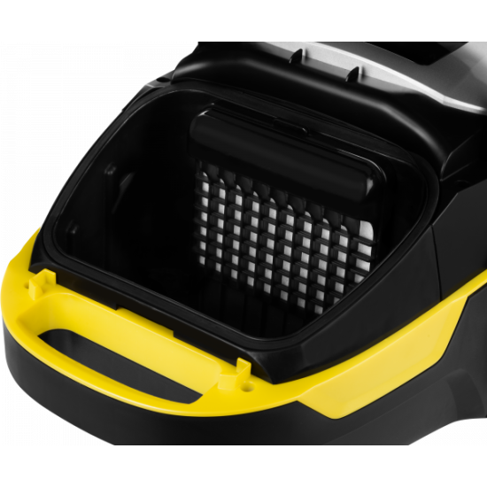 ECG VP S5020 Animal Comfort porzsákos porszívó , 800W, mini turbó fej, fekete/sárga, VPS5020