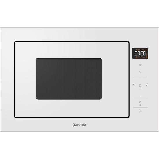 Gorenje BM251SG2WG fehér beépíthető mikrohullámú sütő, 25L, 59.5x40.1x38.8 cm