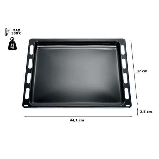Bosch sütőtepsi 441 x 370 x 250 mm 00748225