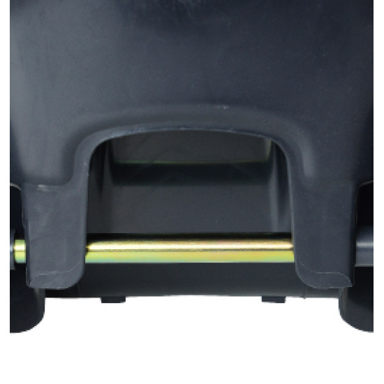 EuroPlast kuka 240l zöld kerekes hulladék tároló 