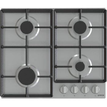 Gorenje G641EX beépíthető gáz főzőlap inox, 60x52x13 cm