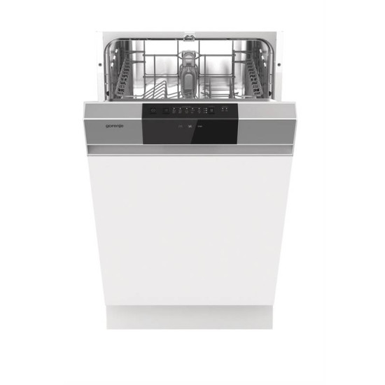 Gorenje GI520E15X beépíthető kezelőpaneles 45cm mosogatógép, 9 teríték