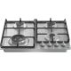 Gorenje GW641EX beépíthető gáz főzőlap 1 WOK + 3 ChefBurners nagyobb teljesítményű égőfej, 60x52x13 cm