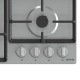 Gorenje GW641EX beépíthető gáz főzőlap 1 WOK + 3 ChefBurners nagyobb teljesítményű égőfej, 60x52x13 cm