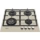 Whirlpool GOFL 629/S beépíthető gázfőzőlap, 59x51x4.9 cm, halványezüst szín