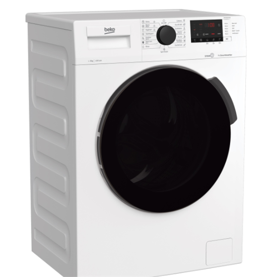 Beko WUE-8622 XCW elöltöltős mosógép, 8 kg, inverter motor, 60x55x84 cm 