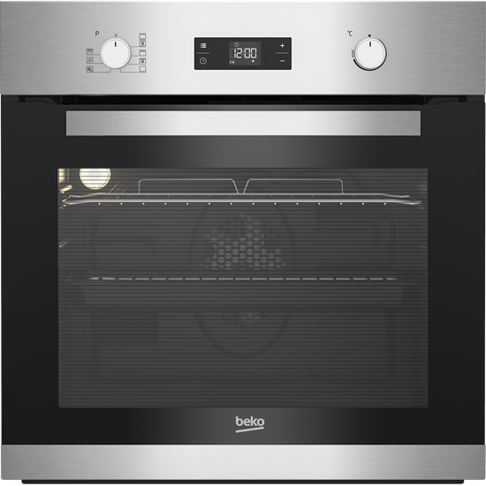 Beko BIE22300XP beépíthető sütő pirolitikus tisztítás,inox,66L