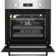 Beko BIE22300XP beépíthető sütő pirolitikus tisztítás,inox,66L