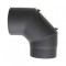 Füstcső könyök 150mm/90°, 1,5mm vastag, tisztítónyílással