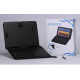 M-Tech Tok 7" tablethez USB-s klaviaturával, kitámasztóval LCK117